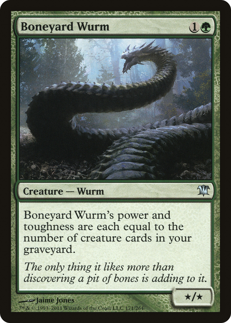 Boneyard Wurm [Innistrad] | Silver Goblin