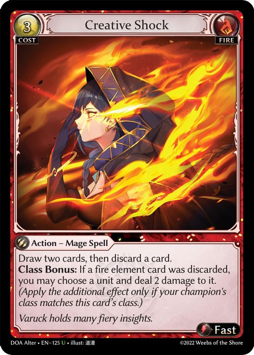 Creative Shock (125) [Dawn of Ashes: Alter Edition] Foil