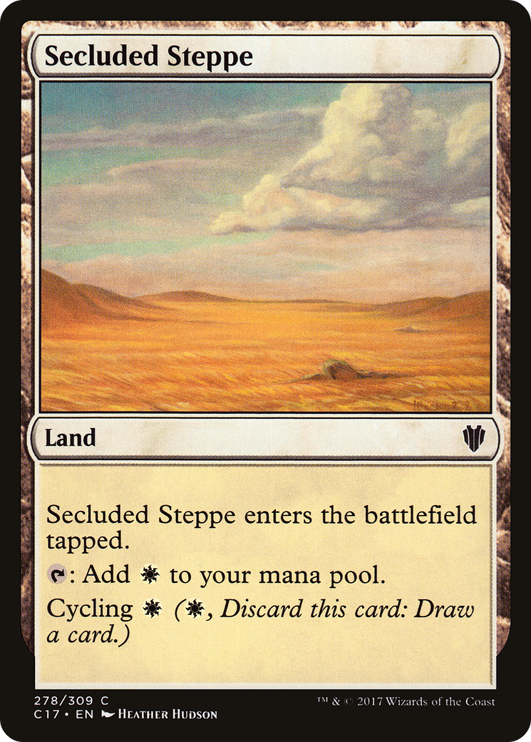 Secluded Steppe [Commander 2017] | Silver Goblin