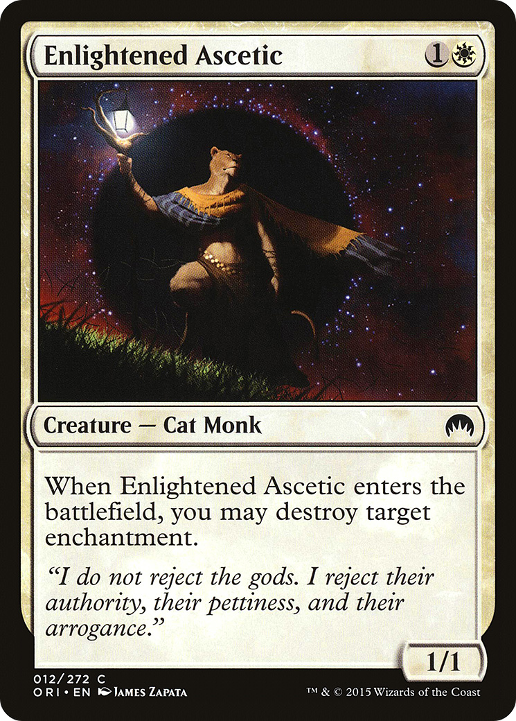 Enlightened Ascetic [Magic Origins] | Silver Goblin