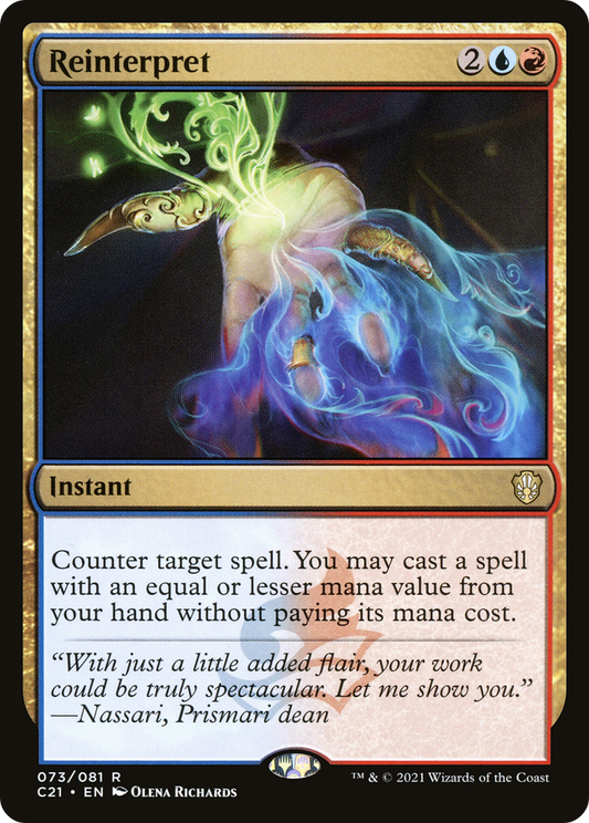 Reinterpret [Commander 2021]