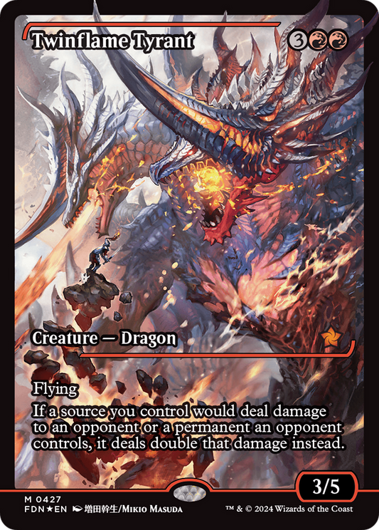 Twinflame Tyrant: (Showcase) Foil (427)