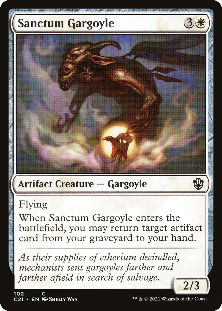 Sanctum Gargoyle [Commander 2021] | Silver Goblin