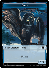 Servo // Bird Double-Sided Token [Modern Horizons 3 Tokens] | Silver Goblin