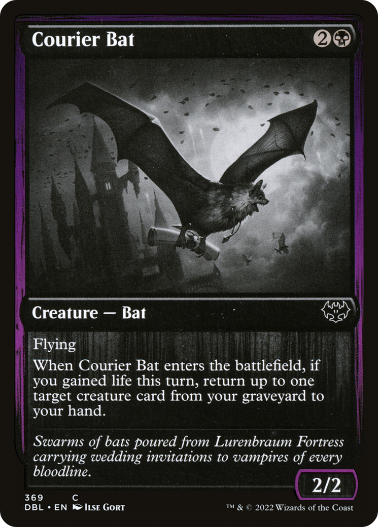 Courier Bat [Innistrad: Double Feature] | Silver Goblin