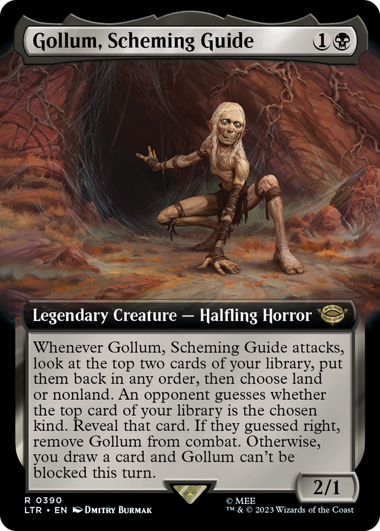 Gollum, Scheming Guide (Extended Art) [The Lord of the Rings: Tales of Middle-Earth] | Silver Goblin