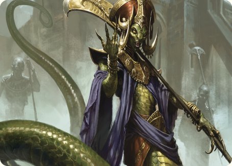 Sidisi, Brood Tyrant Art Card [Commander Masters Art Series] | Silver Goblin