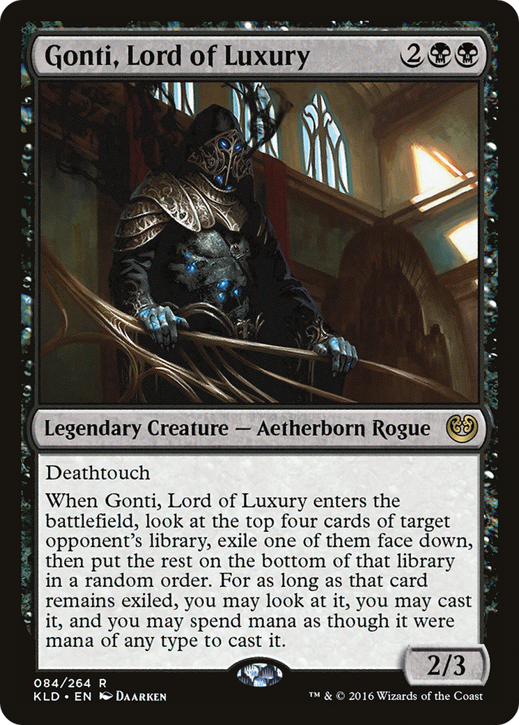 Gonti, Lord of Luxury [Kaladesh] | Silver Goblin