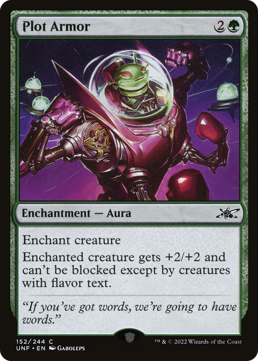 Plot Armor [Unfinity] Foil