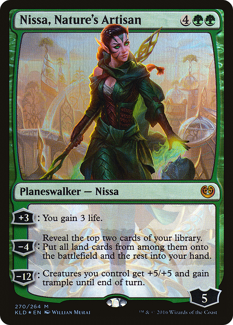 Nissa, Nature's Artisan [Kaladesh] | Silver Goblin