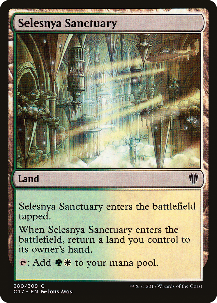 Selesnya Sanctuary [Commander 2017] | Silver Goblin