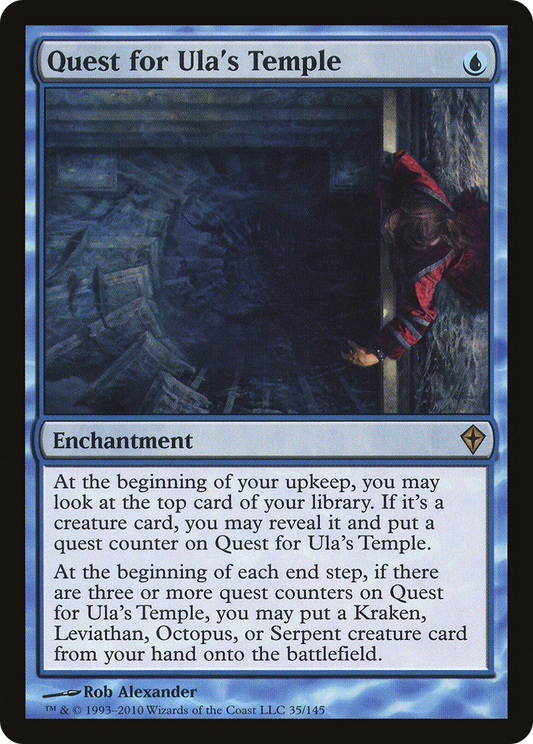 Quest for Ula's Temple [Worldwake] Foil