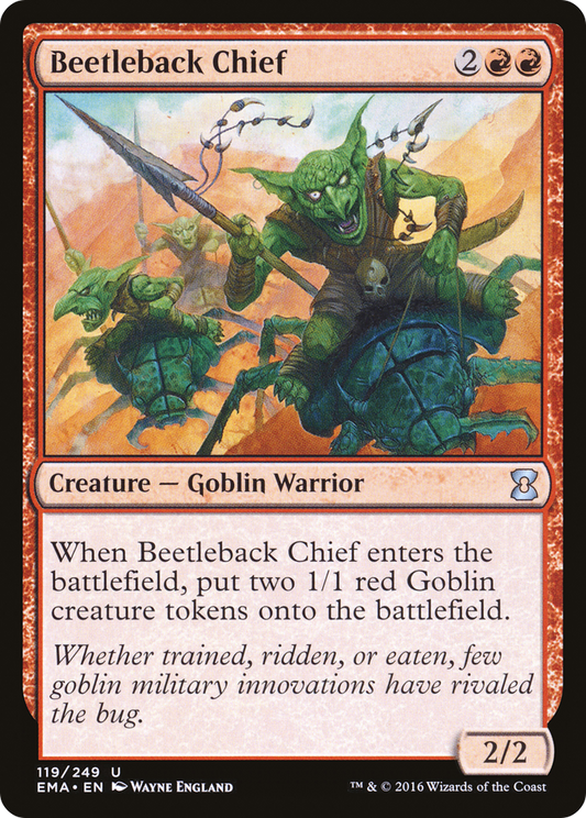 Beetleback Chief [Eternal Masters] Foil