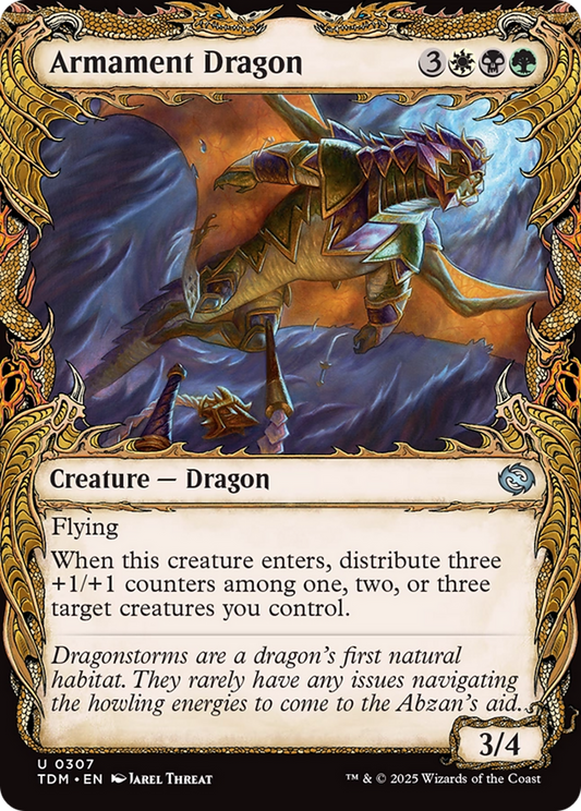 Armament Dragon (Showcase) (307) - Tarkir: Dragonstorm