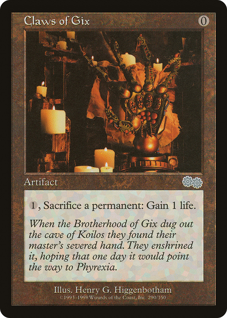 Claws of Gix [Urza's Saga]