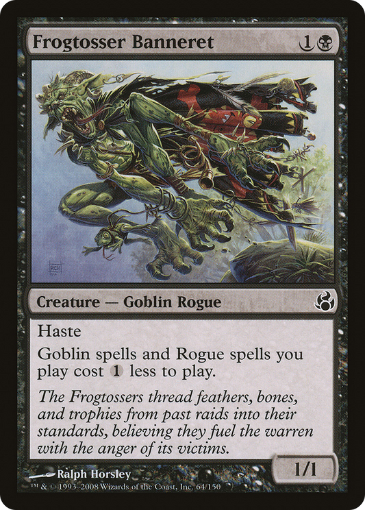 Frogtosser Banneret [Morningtide] Foil