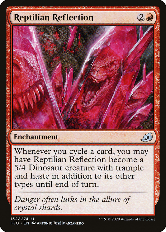 Reptilian Reflection [Ikoria: Lair of Behemoths] Foil