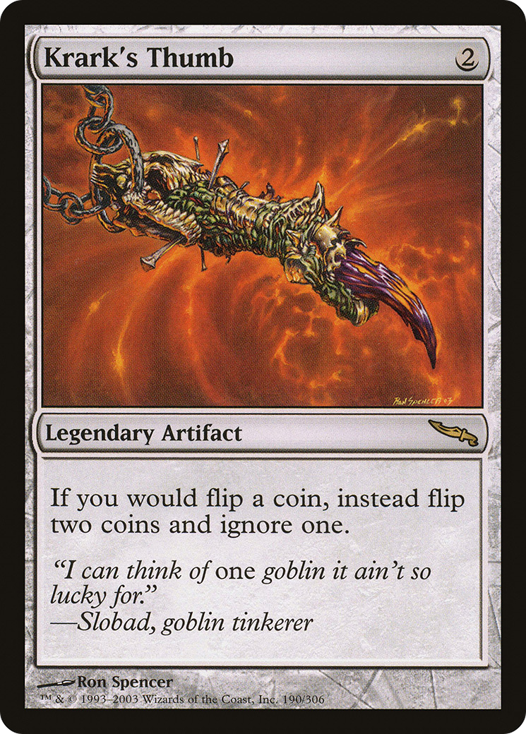 Krark's Thumb [Mirrodin] | Silver Goblin