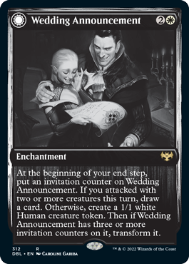 Wedding Announcement // Wedding Festivity [Innistrad: Double Feature] Foil