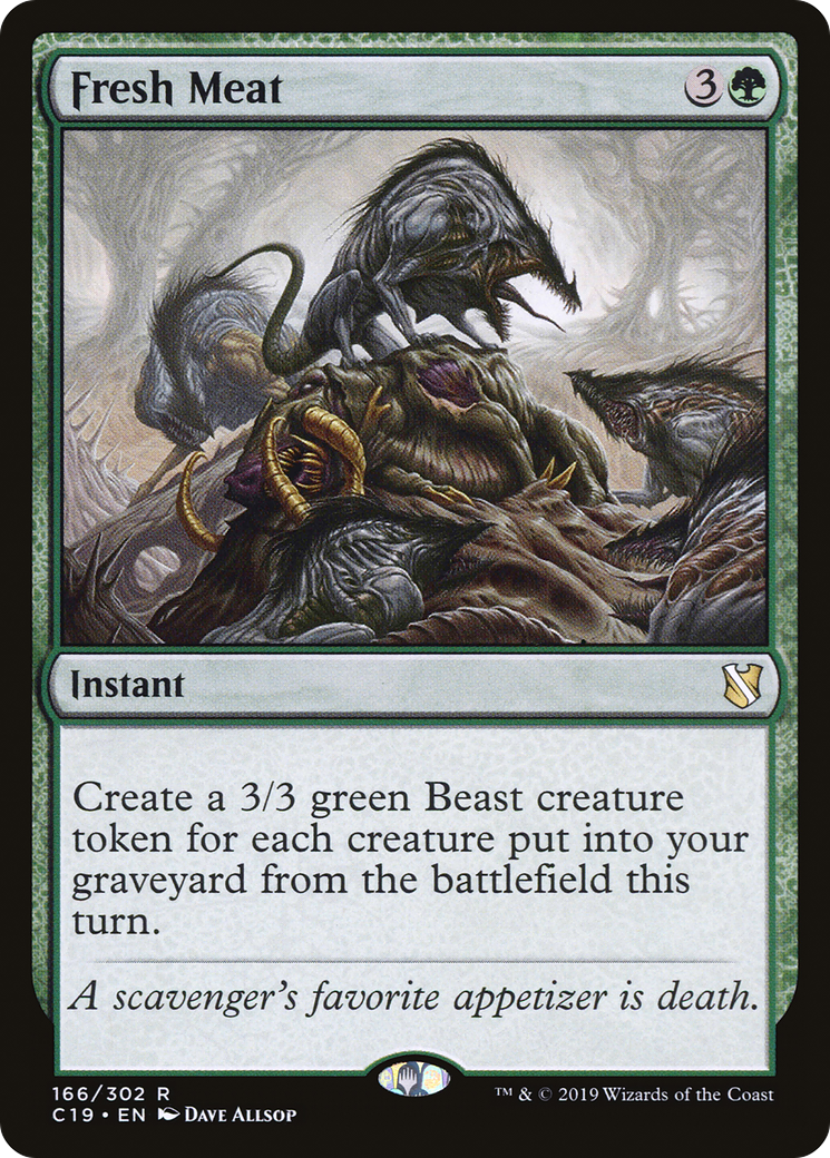 Fresh Meat [Commander 2019] | Silver Goblin