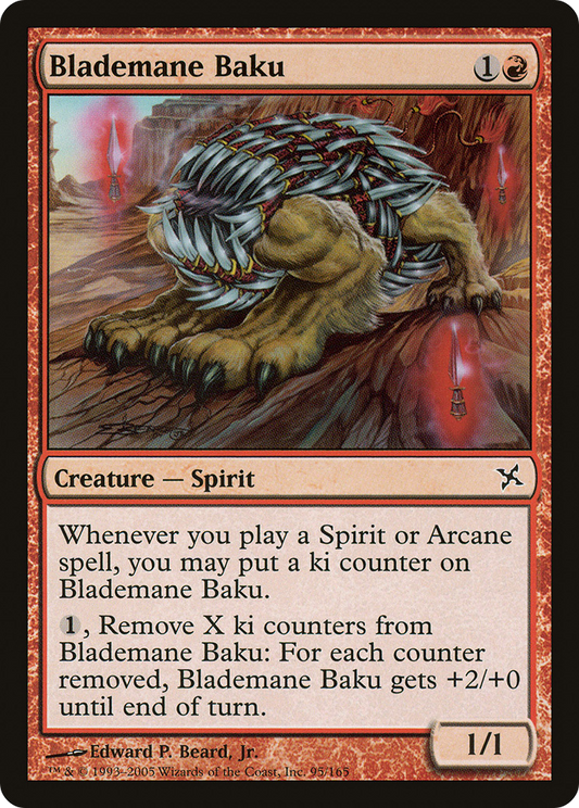 Blademane Baku [Betrayers of Kamigawa] Foil