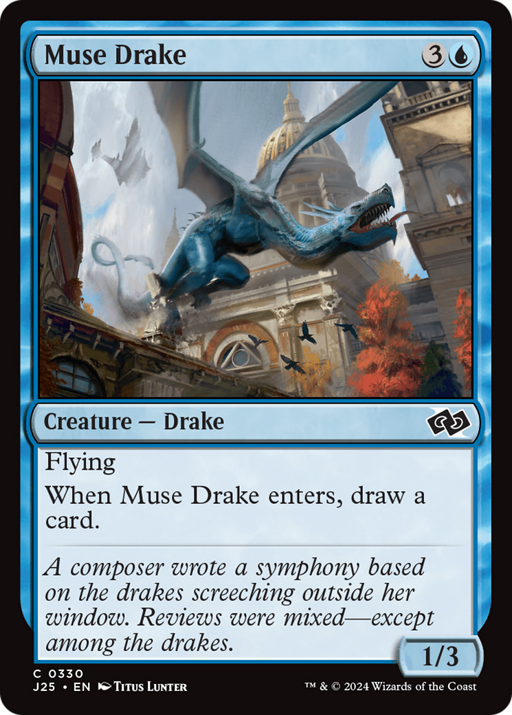 Muse Drake [Foundations Jumpstart] | Silver Goblin