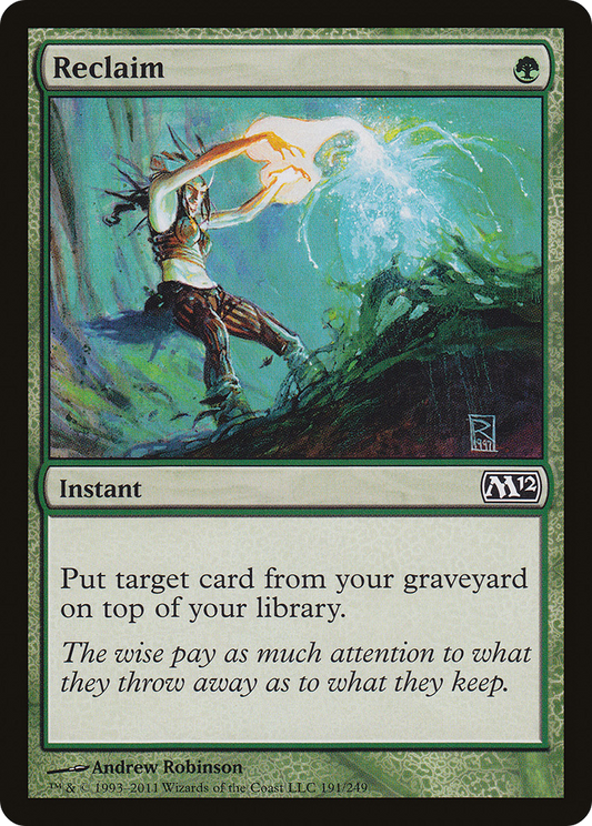 Reclaim [Magic 2012] Foil