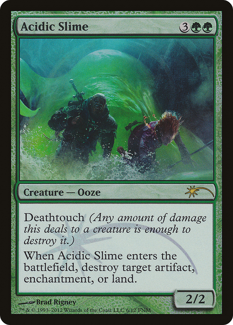 Acidic Slime [Friday Night Magic 2012] | Silver Goblin