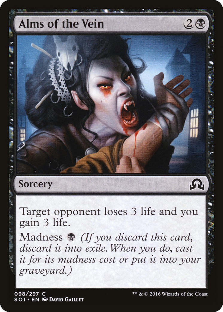 Alms of the Vein [Shadows over Innistrad] Foil