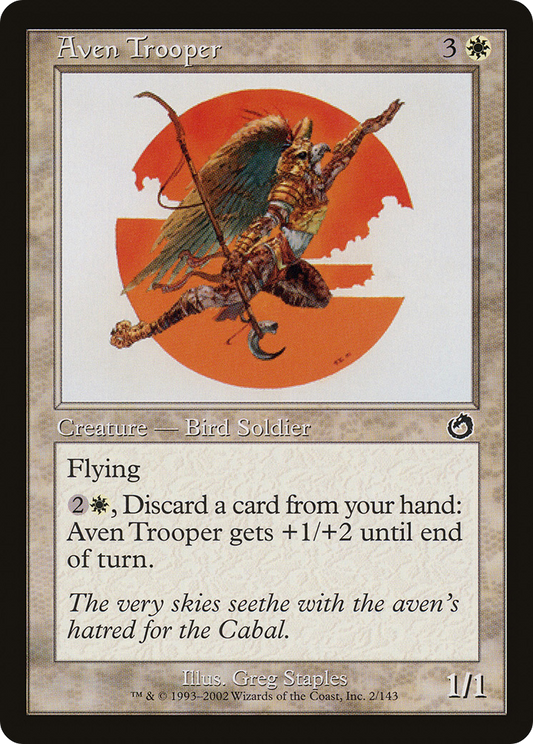 Aven Trooper [Torment] Foil