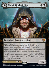 Valki, God of Lies // Tibalt, Cosmic Impostor (Borderless) [Kaldheim] | Silver Goblin