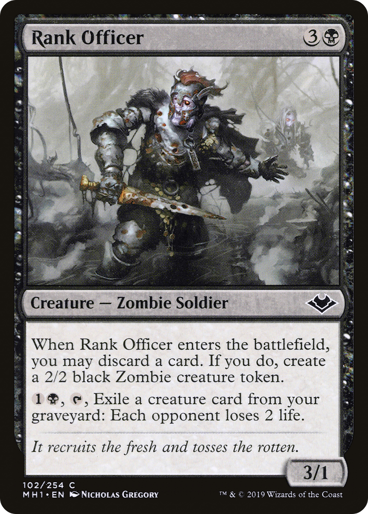 Rank Officer [Modern Horizons] | Silver Goblin