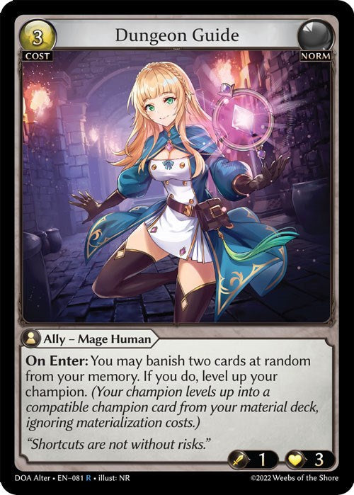 Dungeon Guide (081) [Dawn of Ashes: Alter Edition] Foil