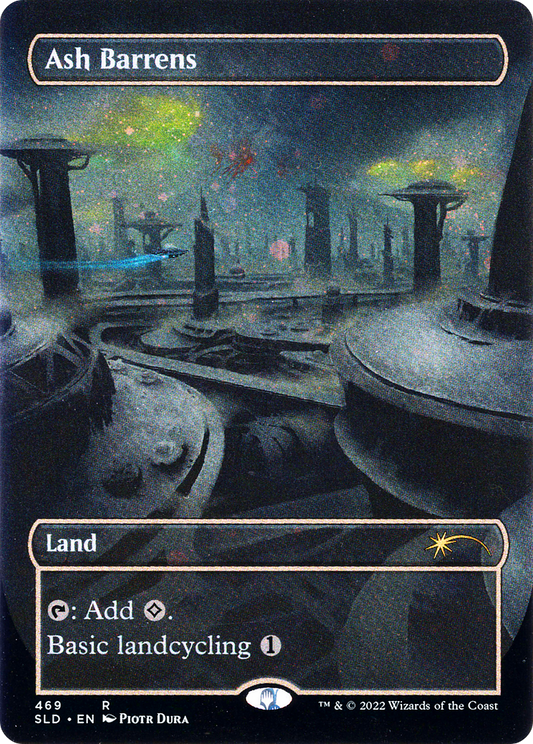 Ash Barrens (Galaxy Foil) [Secret Lair Drop Series]