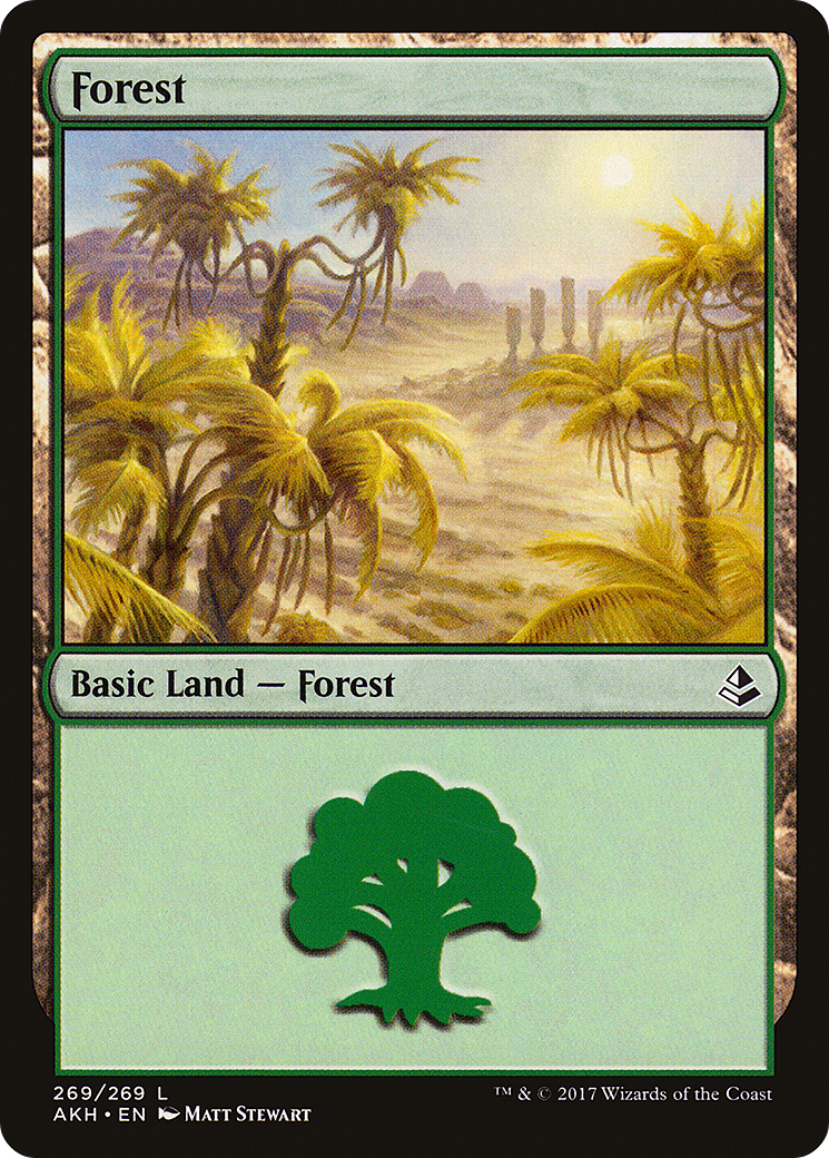 Forest (269) [Amonkhet] | Silver Goblin