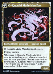 The Kami War // O-Kagachi Made Manifest [Kamigawa: Neon Dynasty Prerelease Promos] | Silver Goblin