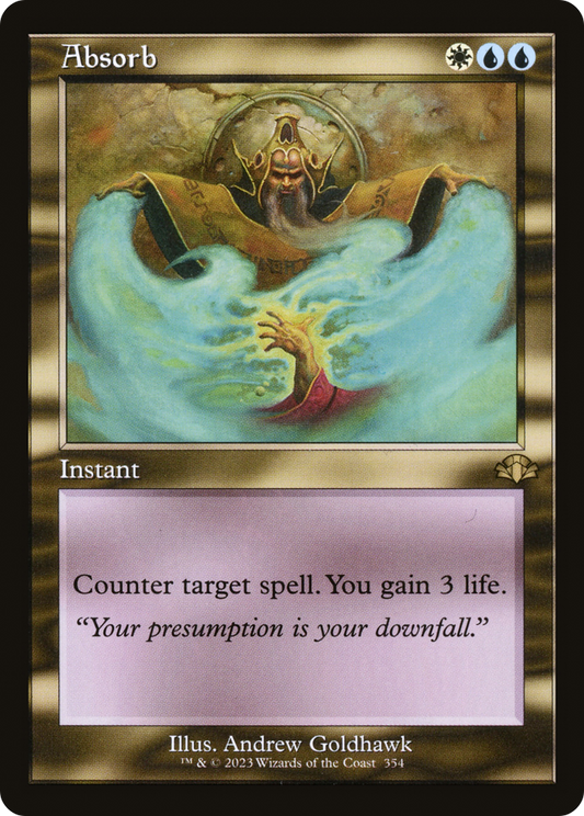 Absorb (Retro) [Dominaria Remastered] Foil