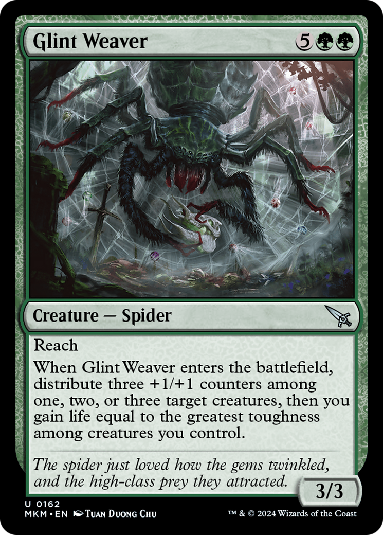 Glint Weaver [Murders at Karlov Manor] | Silver Goblin