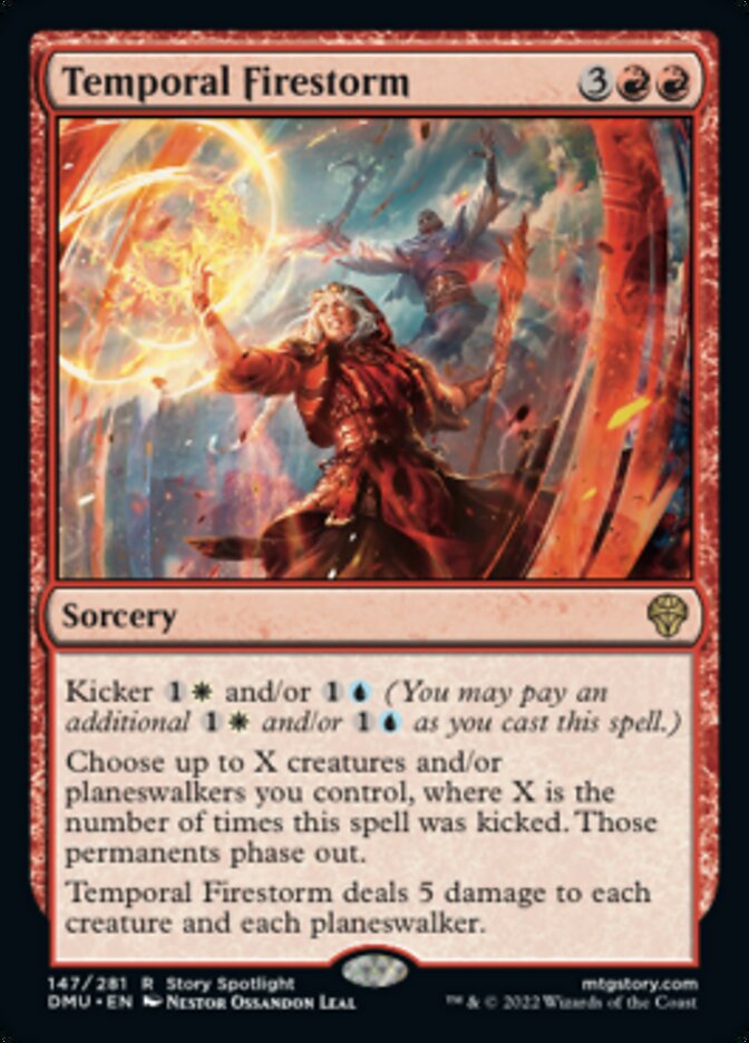 Temporal Firestorm [Dominaria United] | Silver Goblin