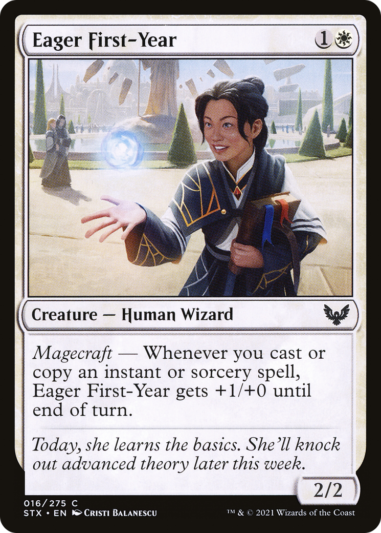Eager First-Year [Strixhaven: School of Mages] Foil