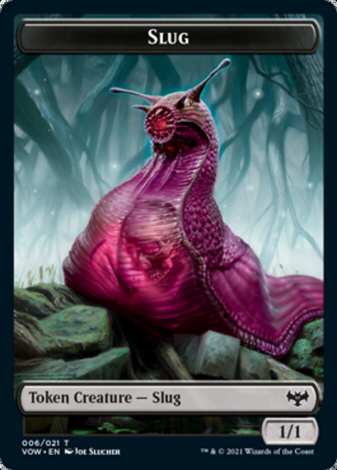 Insect // Slug Double-Sided Token [Innistrad: Crimson Vow Tokens] | Silver Goblin