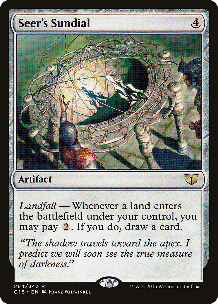 Seer's Sundial [Commander 2015] | Silver Goblin