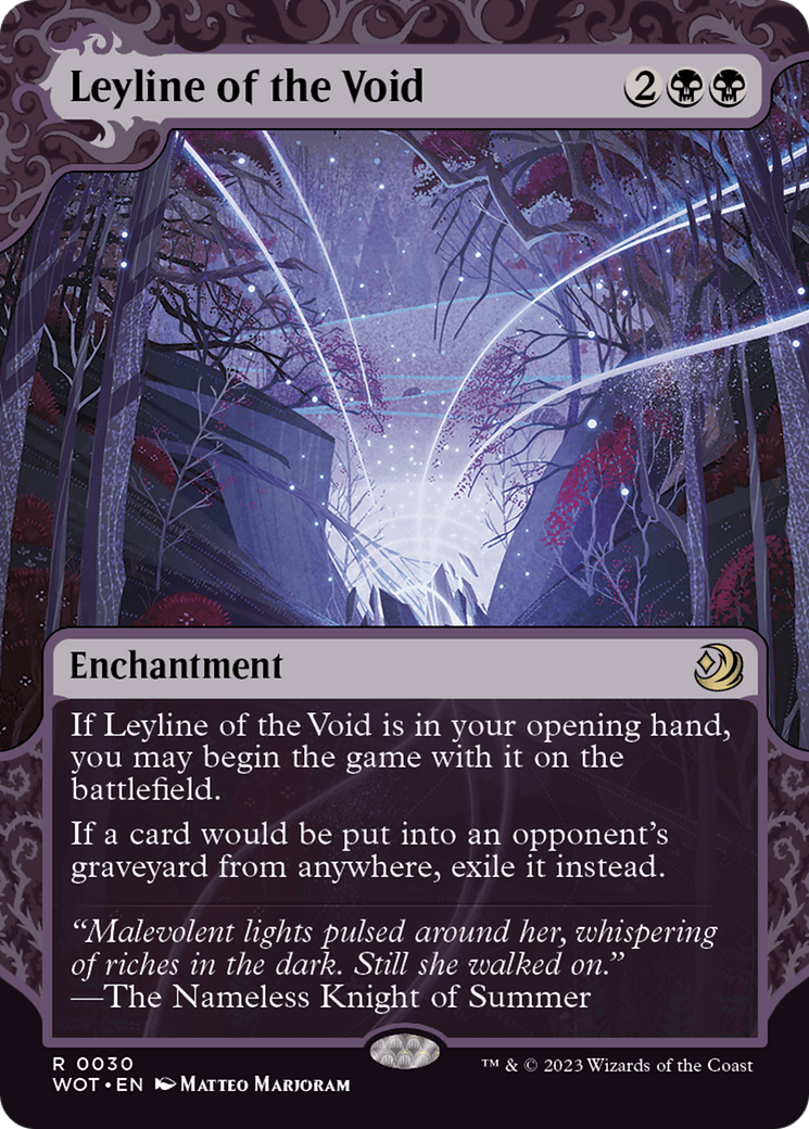 Leyline of the Void [Wilds of Eldraine: Enchanting Tales] | Silver Goblin