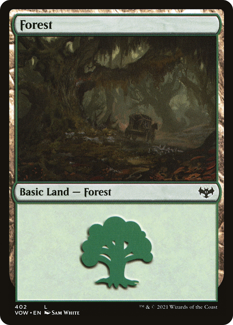 Forest (402) [Innistrad: Crimson Vow] | Silver Goblin