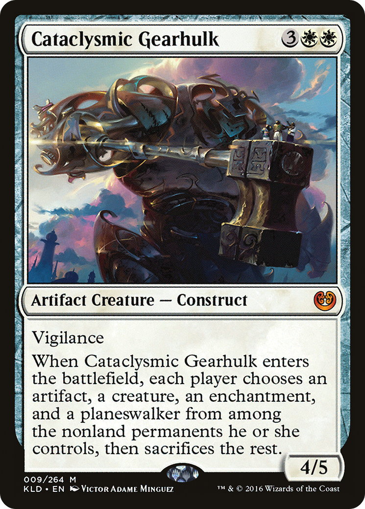 Cataclysmic Gearhulk [Kaladesh] | Silver Goblin