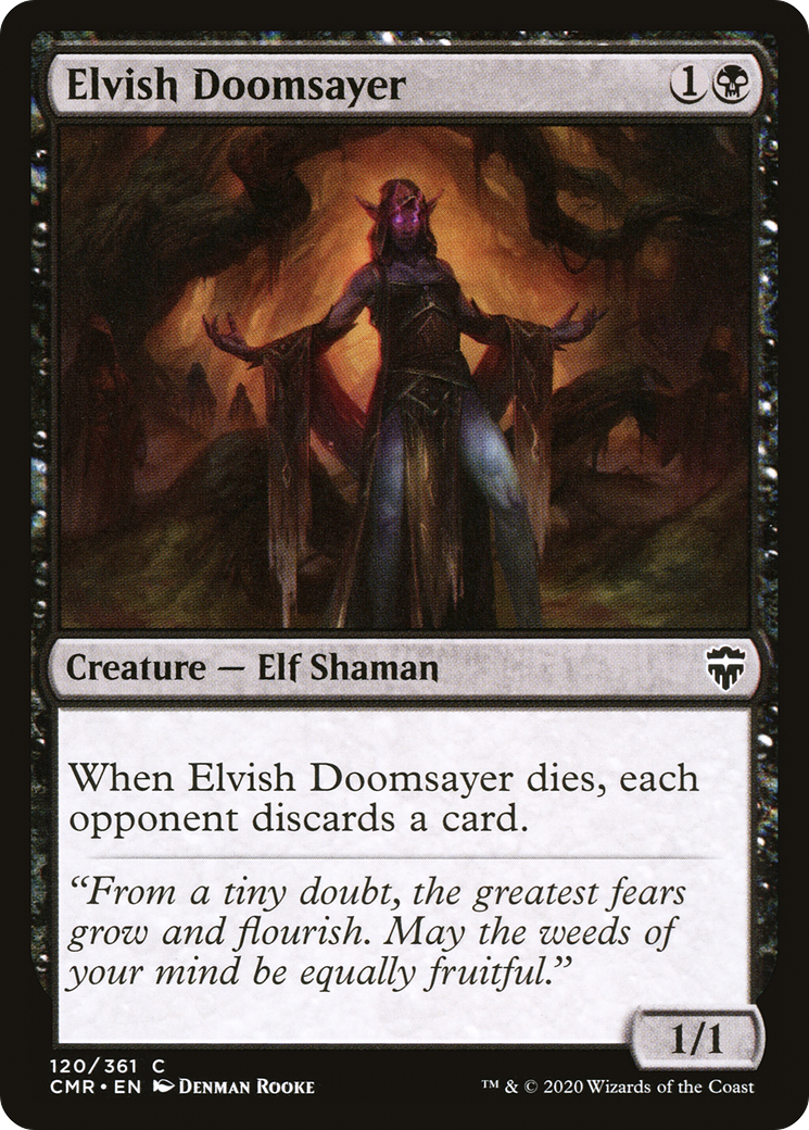 Elvish Doomsayer [Commander Legends] | Silver Goblin