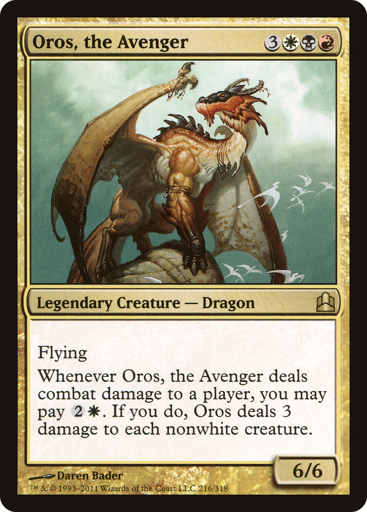 Oros, the Avenger [Commander 2011] | Silver Goblin