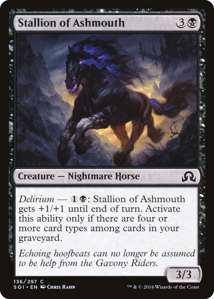 Stallion of Ashmouth [Shadows over Innistrad] | Silver Goblin