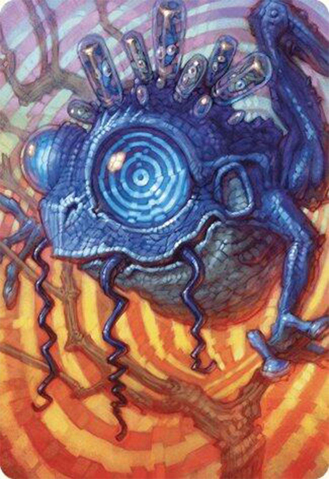 Psychic Frog Art Card [Modern Horizons 3 Art Series] | Silver Goblin