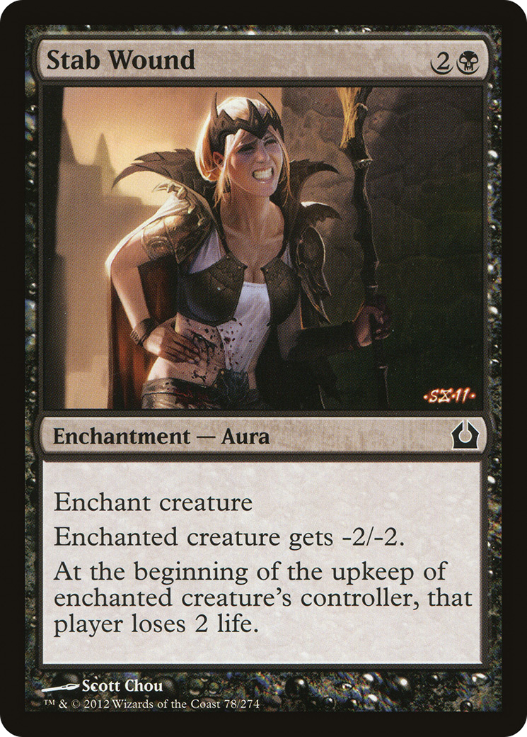 Stab Wound [Return to Ravnica] Foil